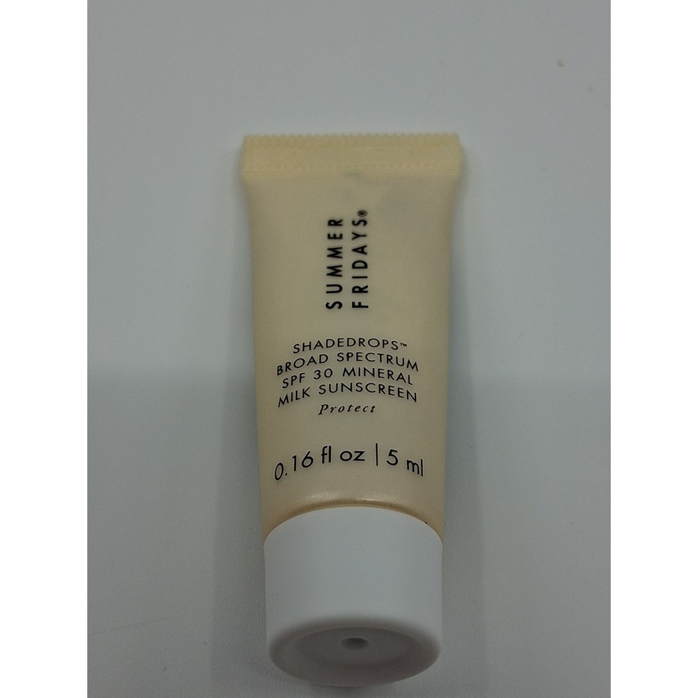 Summer Fridays Shadedrops Broad Spectrum SPF 30 Mineral Milk Sunscreen 5 ml